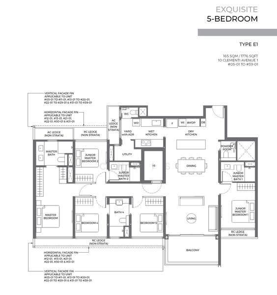 ELTA, 12 Clementi Avenue 1, Buona Vista / West Coast / Clementi New Town, 5 Bedrooms, 1,776 sqft, Apartment For Sale, by Chris Chua, 500124853 - PropertyGuru.com.sg