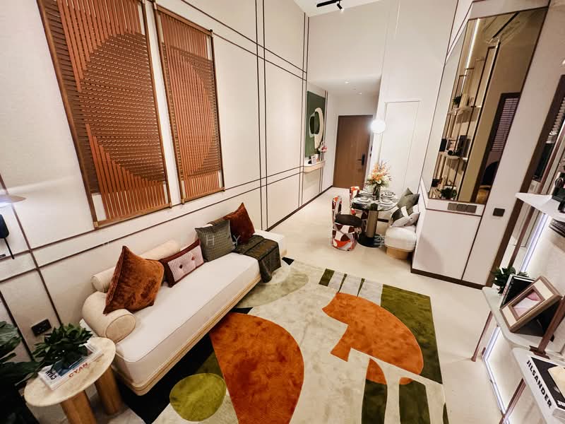 The Sen, De Souza Avenue, 2 Bedrooms, 764 sqft, Condominium For Sale, by Murphy Lee, 500125060 - Living Room - PropertyGuru.com.sg