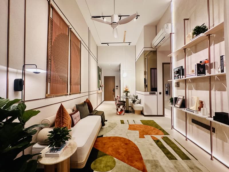 The Sen, De Souza Avenue, 2 Bedrooms, 764 sqft, Condominium For Sale, by Murphy Lee, 500125060 - Living Room - PropertyGuru.com.sg