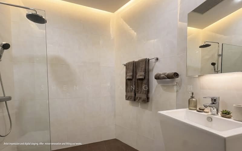 Landed Freehold Clementi Crescent Terrace, Clementi Crescent, 5 Bedrooms, 2,950 sqft, Terraced House For Sale, by Sheng Yang -楊胜, 500125103 - Bathroom - PropertyGuru.com.sg