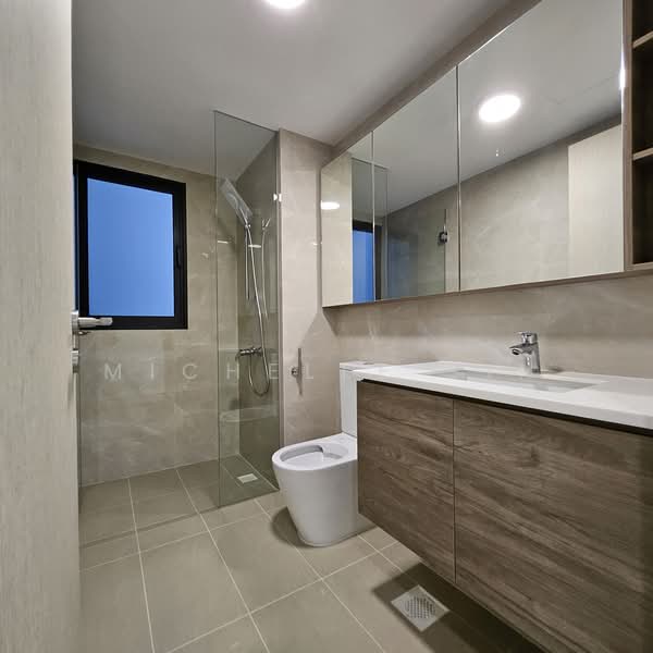 Treasure at Tampines, 57 Tampines Lane, 3 Bedrooms, 915 sqft, Condominium For Rent, by Michelle Sin, 500125109 - Bathroom - PropertyGuru.com.sg
