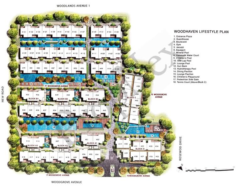 Woodhaven, 71 Woodgrove Avenue, 3 Bedrooms, 1,119 sqft, Condominium For Sale, by CY TAN, 500125117 - Exterior - PropertyGuru.com.sg
