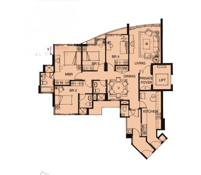 Palm Gardens, 2B Hong San Walk, 4 Bedrooms, 1,432 sqft, Condominium For Sale, by Jane Liu Yan, 500125142 - PropertyGuru.com.sg