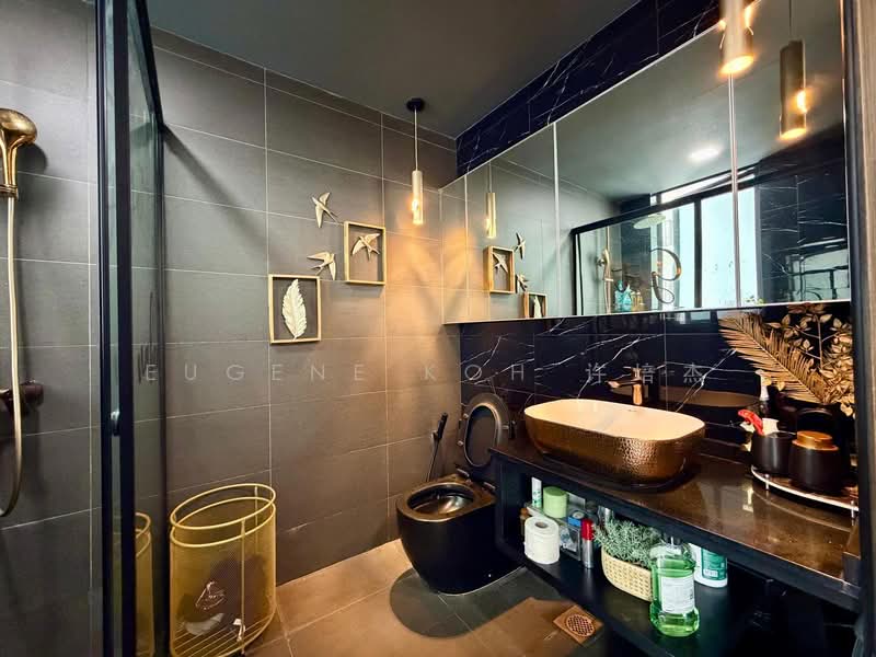Foresque Residences, 107 Petir Road, 3 Bedrooms, 1,130 sqft, Condominium For Sale, by Eugene Koh 许培杰, 500125245 - Bathroom - PropertyGuru.com.sg