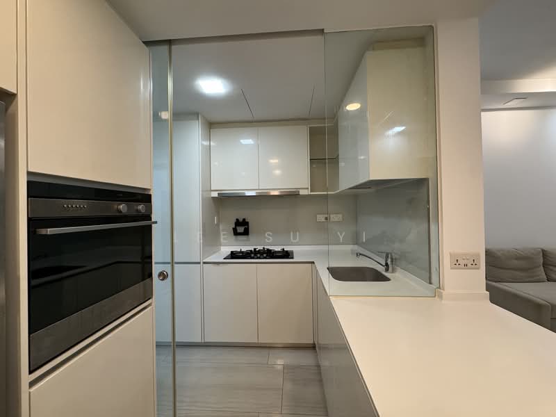 Lakeville, 1 Jurong Lake Link, 3 Bedrooms, 1,325 sqft, Condominium For Rent, by Lee Su Yi, 500125295 - Kitchen - PropertyGuru.com.sg