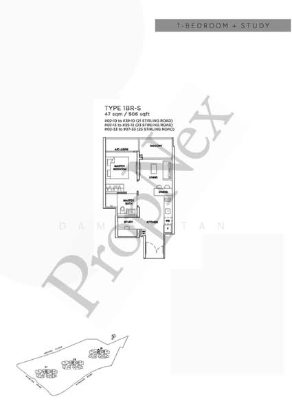 Stirling Residences, 21 Stirling Road, 1 Bedroom, 506 sqft, Condominium For Sale, by Damien Tan, 500125389 - PropertyGuru.com.sg