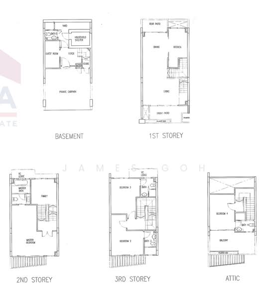Springhill, Sembawang Walk, 5 Bedrooms, 2,896 sqft, Terraced House For Sale, by James Goh, 500125405 - PropertyGuru.com.sg
