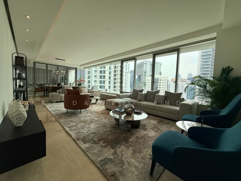 Ardmore Residence, 7 Ardmore Park, 5 Bedrooms, 3,186 sqft, Condominium For Rent, by Jay Dawn Chandra, 500125419 - Living Room - PropertyGuru.com.sg