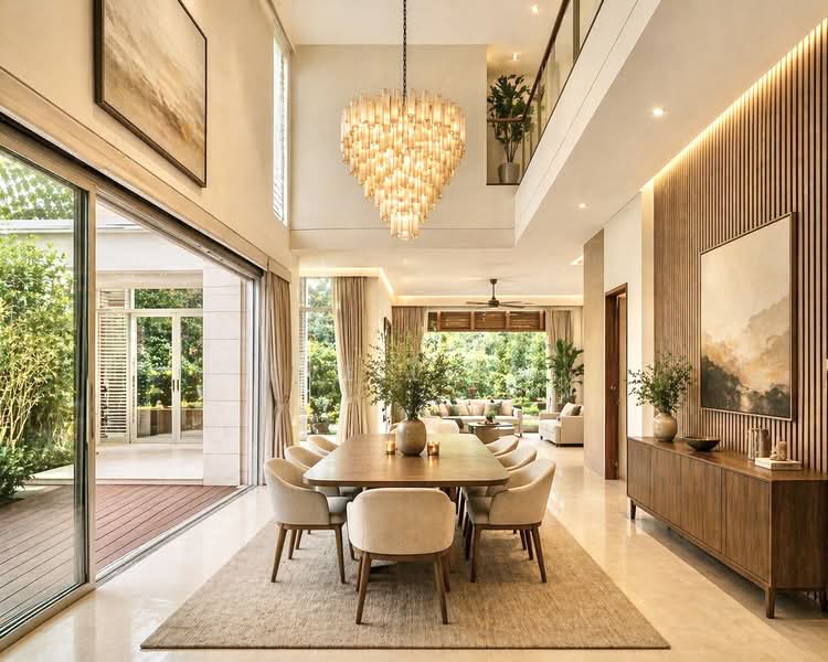 Luxurious Detached with Unblock View, Basement Carpark, Botanic / Trevose Crescent / Kheam Hock Road / Merryn Road/, 6 Bedrooms, 13,000 sqft, Detached House For Sale, by Eve Liew, 500125488 - Dining Room - PropertyGuru.com.sg