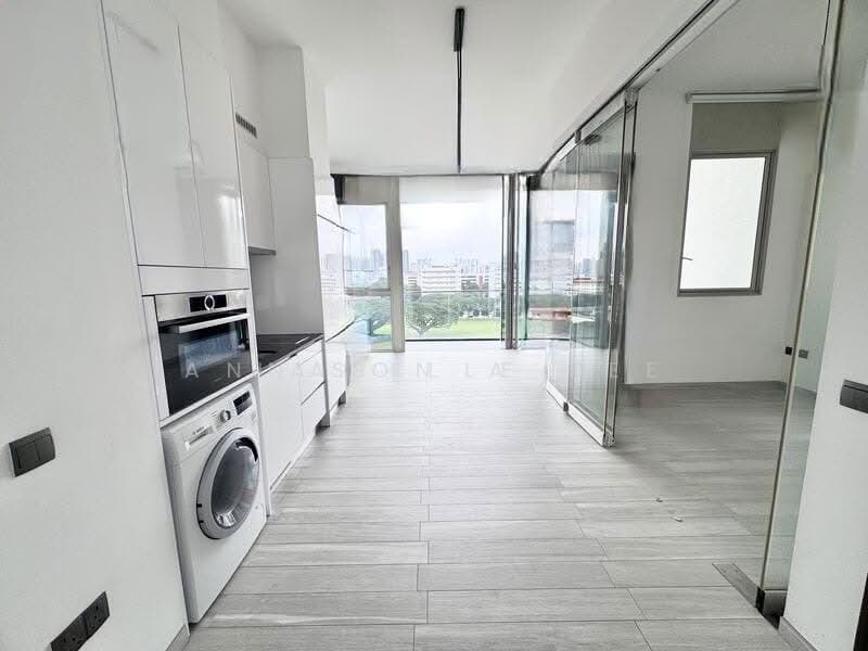 Kallang Riverside, 51 Kampong Bugis, 1 Bedroom, 517 sqft, Condominium For Rent, by Annabelle Tee, 500125526 - Kitchen - PropertyGuru.com.sg