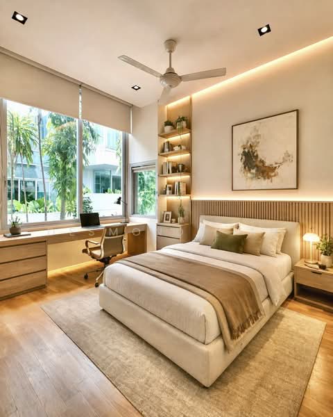 Rare Detached Beautiful Number with Basement and Pool, Trevose Crescent | Tudor Close | Kheam Hock Road | Berrima Road | Dalvey Estate | Merryn road, 6 Bedrooms, 13,000 sqft, Detached House For Sale, by Desmond Lian, 500125528 - Bedroom - PropertyGuru.com.sg