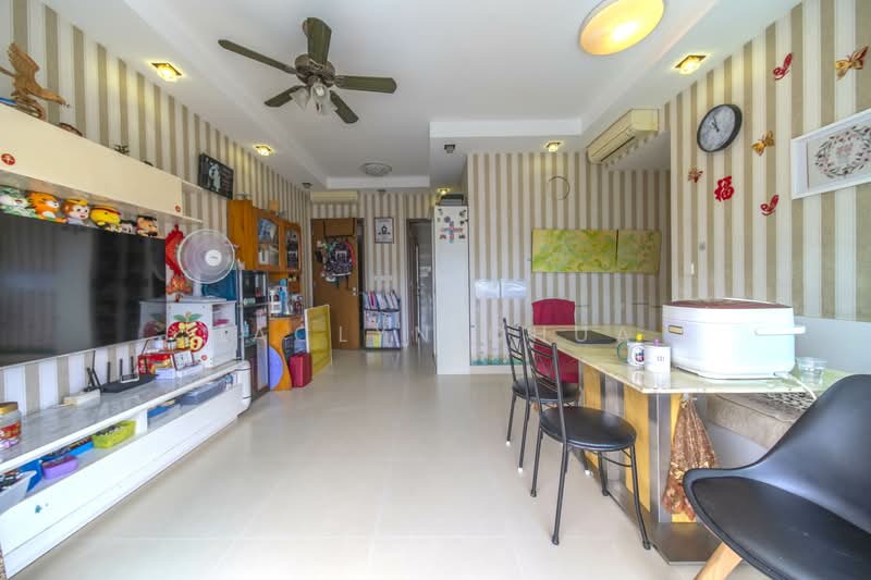 Watercolours, 25 Pasir Ris Link, 3 Bedrooms, 1,141 sqft, Executive Condominium For Sale, by Jaclyn Chua, 500125530 - Living Room - PropertyGuru.com.sg