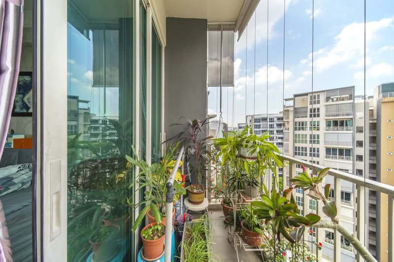 Watercolours, 25 Pasir Ris Link, 3 Bedrooms, 1,141 sqft, Executive Condominium For Sale, by Jaclyn Chua, 500125530 - Balcony - PropertyGuru.com.sg