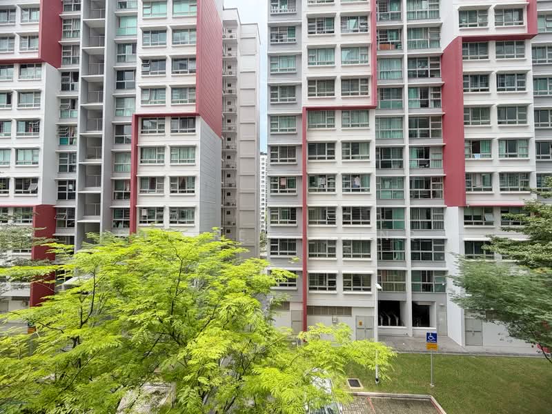 601D Punggol Central, 601D Punggol Central, 2 Bedrooms, 753 sqft, HDB Flat For Sale, by Desiree Leung, 500125564 - Living Room Window View - PropertyGuru.com.sg