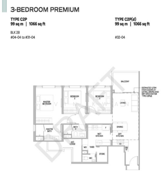 Union Square Residences, 28 Havelock Road,, 3 Bedrooms, 990 sqft, Condominium For Sale, by Alvin Kwan, 500125577 - PropertyGuru.com.sg