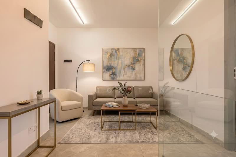 Super Rare Freehold Interterrace at Daisy Avenue, Daisy Avenue, 3 Bedrooms, 2,500 sqft, Terraced House For Sale, by Victor Tan, 500125656 - Living Room - PropertyGuru.com.sg