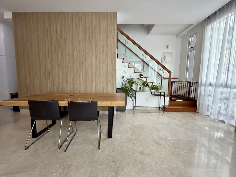 Feeehold Joo Chiat Corner Terrace, Langsat Road, 6 Bedrooms, 4,050 sqft, Corner Terrace For Sale, by May Lee MH, 500125657 - Dining Room - PropertyGuru.com.sg