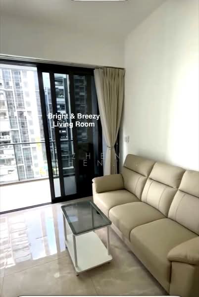 Parc Clematis, 8A Jalan Lempeng, 2 Bedrooms, 743 sqft, Condominium For Rent, by Zhen Zhen (Doris)卓嫃臻, 500125659 - Living Room - PropertyGuru.com.sg