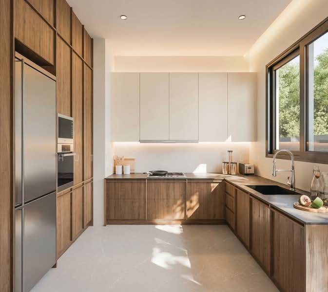 First-Class Freehold Semi-Ds in the Heart of D15, Tay Lian Teck Road, Palm Avenue, 5 Bedrooms, 6,117 sqft, Semi-Detached House For Sale, by Leon Lim, 500125672 - Kitchen - PropertyGuru.com.sg