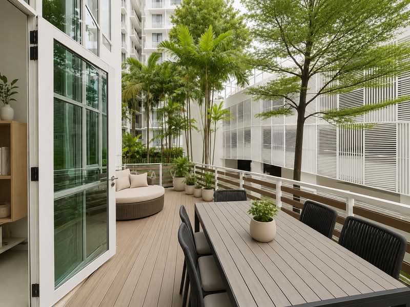 The Elysia, 6 Mar Thoma Road, 3 Bedrooms, 1,410 sqft, Condominium For Sale, by Dave Tan, 500125741 - Balcony - PropertyGuru.com.sg