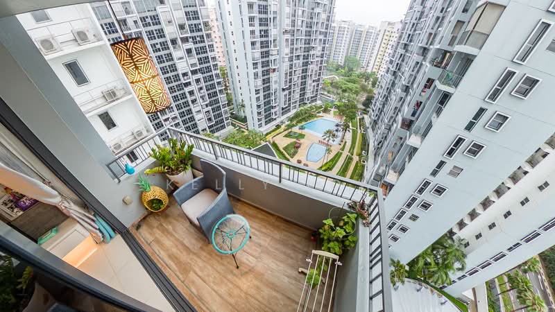 Prive, 31 Punggol Field, 3 Bedrooms, 1,227 sqft, Executive Condominium For Sale, by Kelly Low, 500125743 - Balcony - PropertyGuru.com.sg