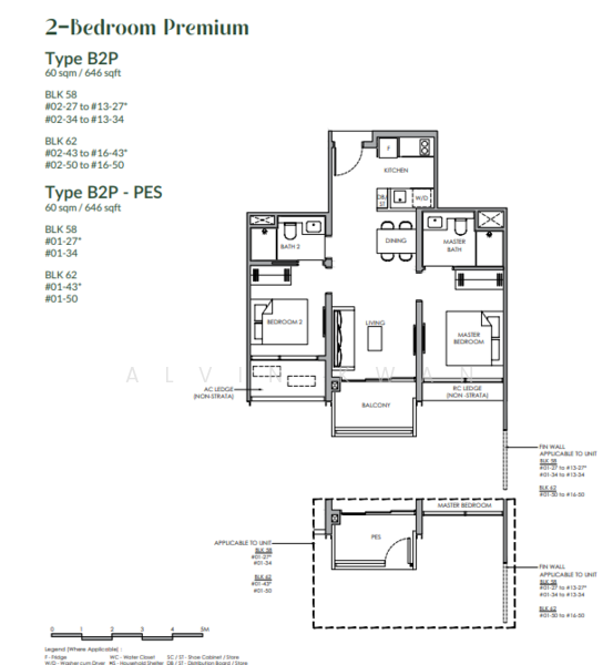 Narra Residences, 50 Dairy Farm Walk, 2 Bedrooms, 560 sqft, Condominium For Sale, by Alvin Kwan, 500125888 - PropertyGuru.com.sg