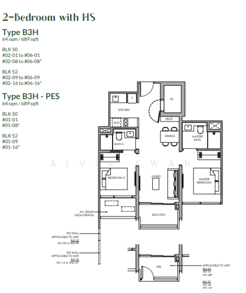 Narra Residences, 50 Dairy Farm Walk, 2 Bedrooms, 560 sqft, Condominium For Sale, by Alvin Kwan, 500125888 - PropertyGuru.com.sg