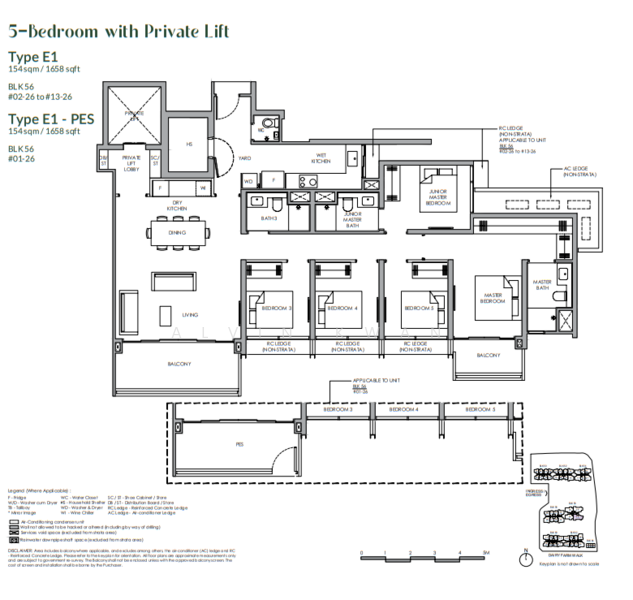 Narra Residences, 50 Dairy Farm Walk, 5 Bedrooms, 1,658 sqft, Condominium For Sale, by Alvin Kwan, 500125930 - PropertyGuru.com.sg