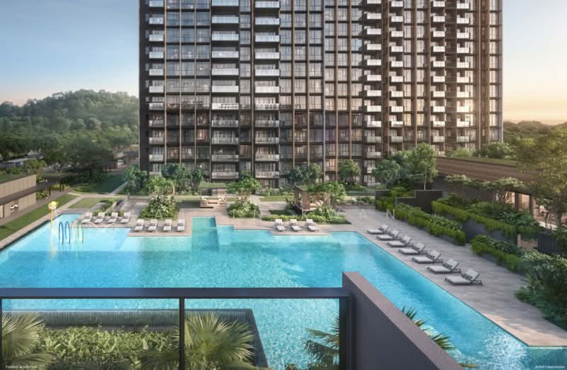 Narra Residences, 50 Dairy Farm Walk, 5 Bedrooms, 1,658 sqft, Condominium For Sale, by Alvin Kwan, 500125930 - Pool - PropertyGuru.com.sg