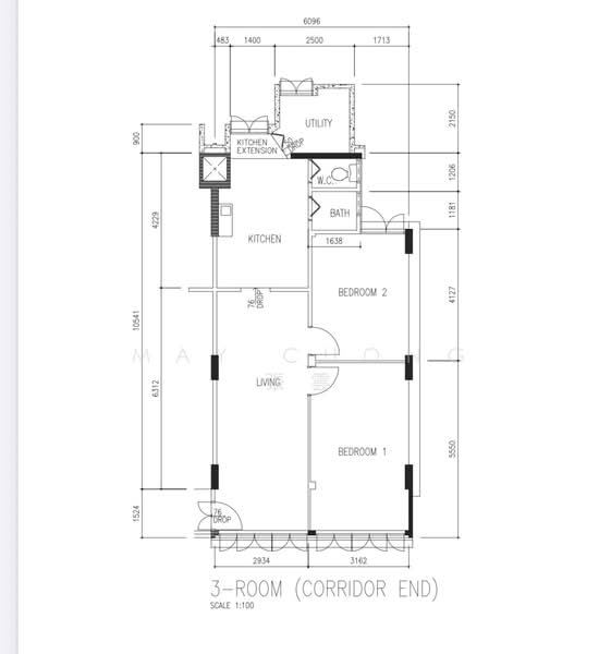97 Aljunied Crescent, 97 Aljunied Crescent, 2 Bedrooms, 818 sqft, HDB Flat For Sale, by May Chong 張雲, 500125995 - PropertyGuru.com.sg