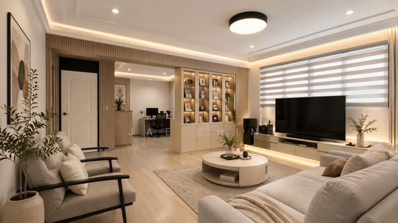 727 Jurong West Avenue 5, 727 Jurong West Avenue 5, Boon Lay / Jurong / Tuas, 3 Bedrooms, 1,119 sqft, HDB Flat For Sale, by Jae Chin, 500126007 - Living Room - PropertyGuru.com.sg