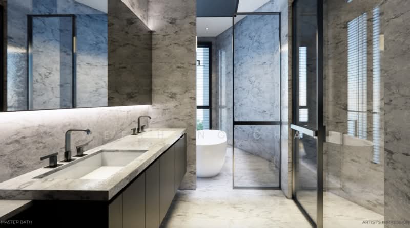 ⭐⭐LANDED7772@STUNNING BRAND NEW CORNER TERRACE MINS WALK TO MRT (D16) 6rm, , 6 Bedrooms, 6,410 sqft, Corner Terrace For Sale, by WeeThong Chai, 500126025 - Bathroom - PropertyGuru.com.sg