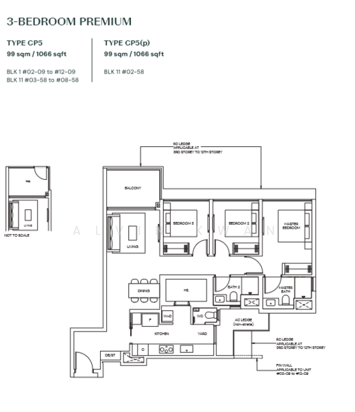 PARKTOWN Residence, Tampines Street 62, 3 Bedrooms, 926 sqft, Condominium For Sale, by Alvin Kwan, 500126091 - PropertyGuru.com.sg