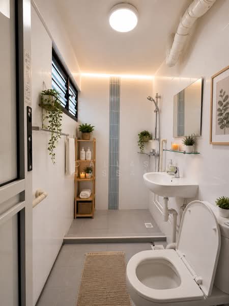 331 Bukit Batok Street 33, 331 Bukit Batok Street 33, 3 Bedrooms, 1,313 sqft, HDB Flat For Sale, by Dallas Hassan, 500126096 - Bathroom - PropertyGuru.com.sg