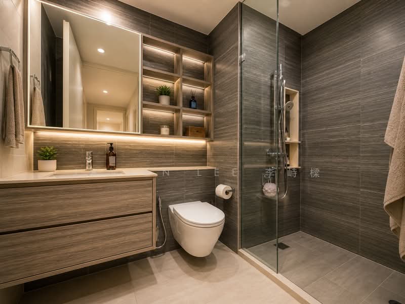 Coco Palms, 29 Pasir Ris Grove, 2 Bedrooms, 753 sqft, Condominium For Sale, by Javien Lee 李峙樑, 500126104 - Master Bathroom - PropertyGuru.com.sg