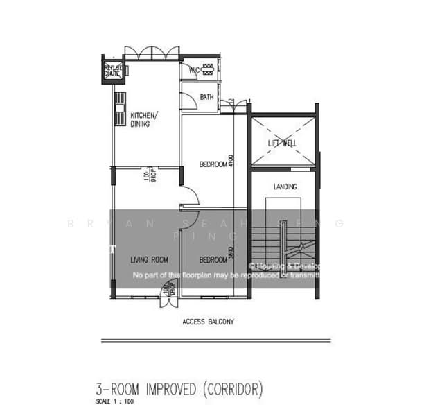 1 Hougang Avenue 3, 1 Hougang Avenue 3, 2 Bedrooms, 635 sqft, HDB Flat For Rent, by Bryan Seah Seng Ping, 500126114 - PropertyGuru.com.sg