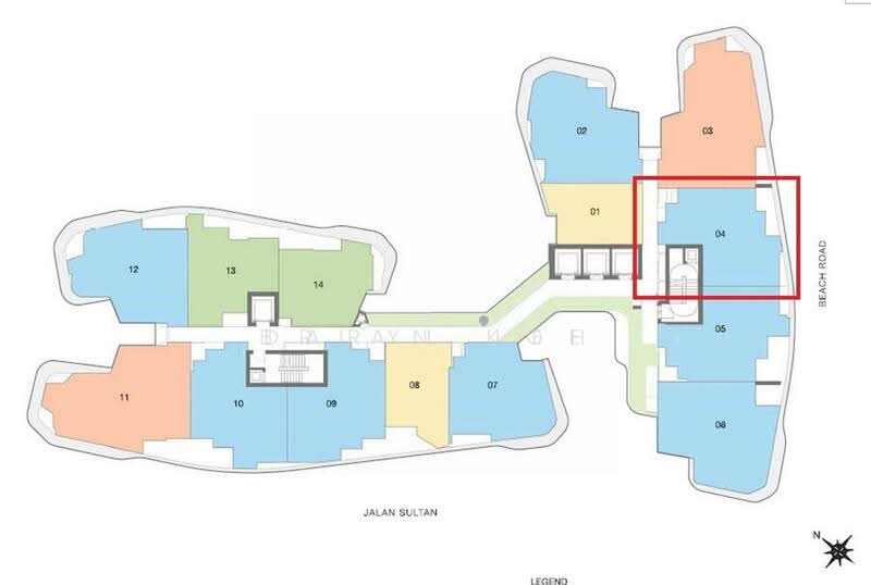 City Gate, 371 Beach Road, Studio, 250 sqft, Apartment For Rent, by Brian Koh, 500126126 - PropertyGuru.com.sg