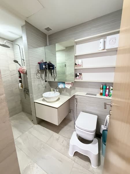High Park Residences, 29 Fernvale Road, 2 Bedrooms, 667 sqft, Condominium For Sale, by David Ong, 500126139 - Bathroom - PropertyGuru.com.sg