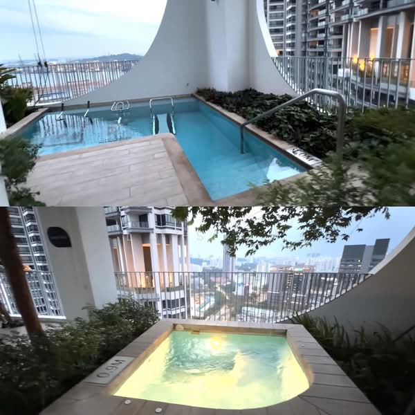 Spottiswoode Suites, 16 Spottiswoode Park Road, 2 Bedrooms, 538 sqft, Condominium For Sale, by Luis Oh, 500126199 - Aqua pool and Jacuzzi - PropertyGuru.com.sg