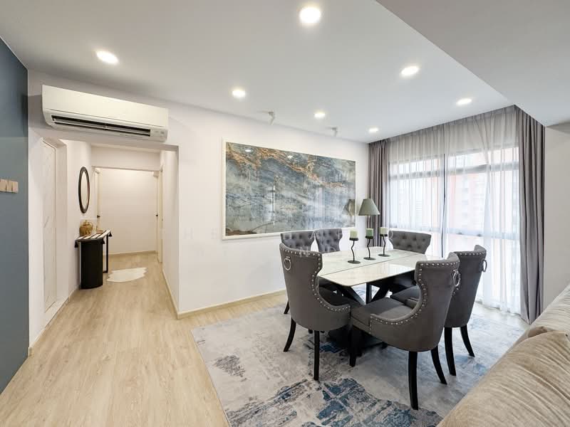 484 Choa Chu Kang Avenue 5, 484 Choa Chu Kang Avenue 5, 3 Bedrooms, 1,249 sqft, HDB Flat For Sale, by THE SHAFIQ AFFANDI, 500126255 - Dining Room - PropertyGuru.com.sg