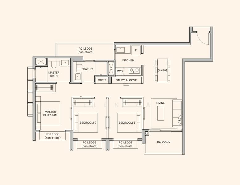 Hudson Place Residences, , 3 Bedrooms, 893 sqft, Apartment For Sale, by Helen Yap, 500126260 - PropertyGuru.com.sg