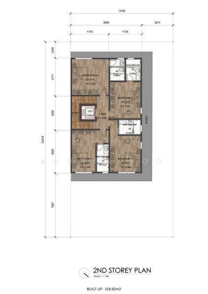 5 BR MODERN FREEHOLD SEMI-D | POOL,LIFT, Jalan Insaf, 6 Bedrooms, 8,000 sqft, Semi-Detached House For Sale, by Andrea Boo, 500126310 - PropertyGuru.com.sg