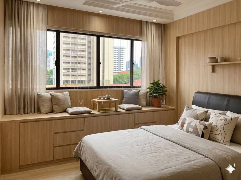 637 Veerasamy Road, 637 Veerasamy Road, 3 Bedrooms, 1,173 sqft, HDB Flat For Sale, by Yvette Lim, 500126325 - Bedroom - Artist's Impression - PropertyGuru.com.sg