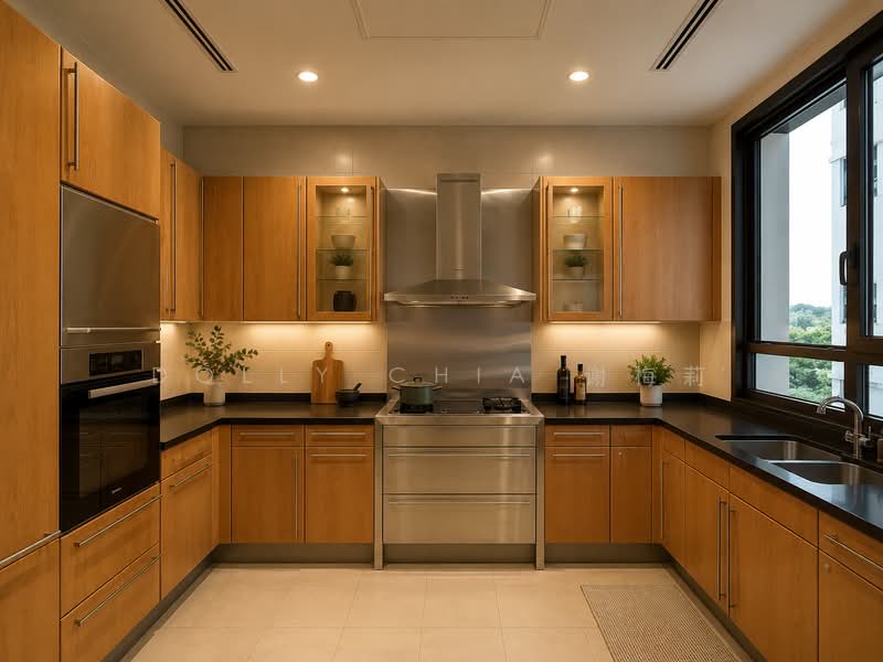 Ardmore Park, 9 Ardmore Park, 4 Bedrooms, 2,885 sqft, Condominium For Sale, by Dolly Chia 谢梅莉, 500126352 - Kitchen - PropertyGuru.com.sg