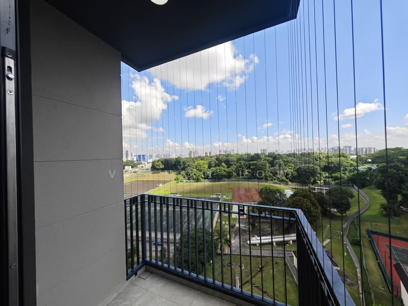 Park Colonial, 2 Woodleigh Lane, 4 Bedrooms, 1,249 sqft, Condominium For Rent, by Vernon Low, 500126356 - Balcony - PropertyGuru.com.sg