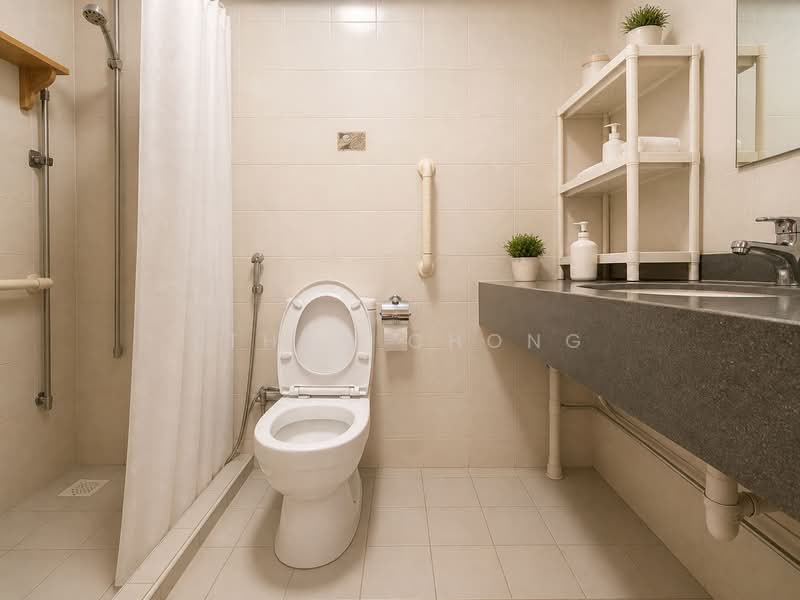 453 Choa Chu Kang Avenue 4, 453 Choa Chu Kang Avenue 4, 4 Bedrooms, 1,528 sqft, HDB Flat For Sale, by Ethan Chong, 500126408 - Bathroom - PropertyGuru.com.sg