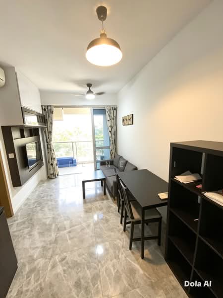 The Santorini, Tampines Street 86, 1 Bedroom, 527 sqft, Condominium For Rent, by Edeline Ooi, 500126413 - Living Room - PropertyGuru.com.sg