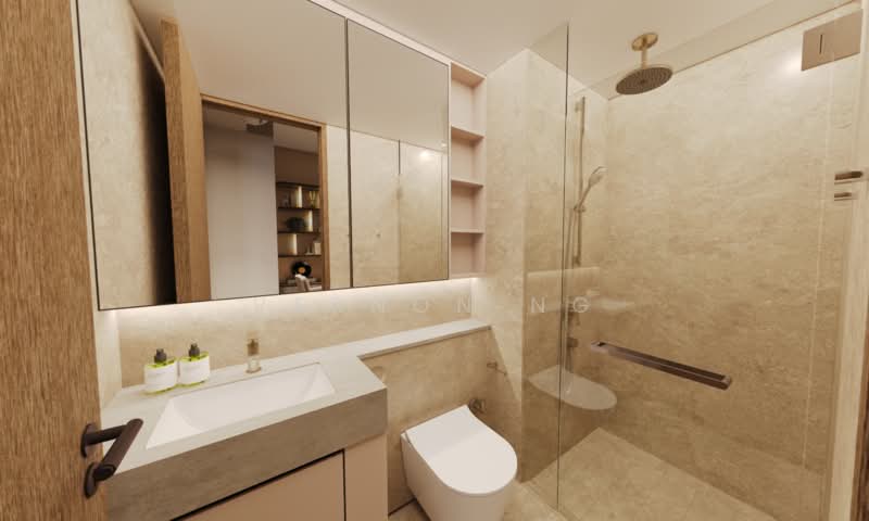 Amber House, 30 Amber Gardens, 4 Bedrooms, 1,744 sqft, Apartment For Sale, by Vernon Ng, 500126438 - Common Bathroom - PropertyGuru.com.sg