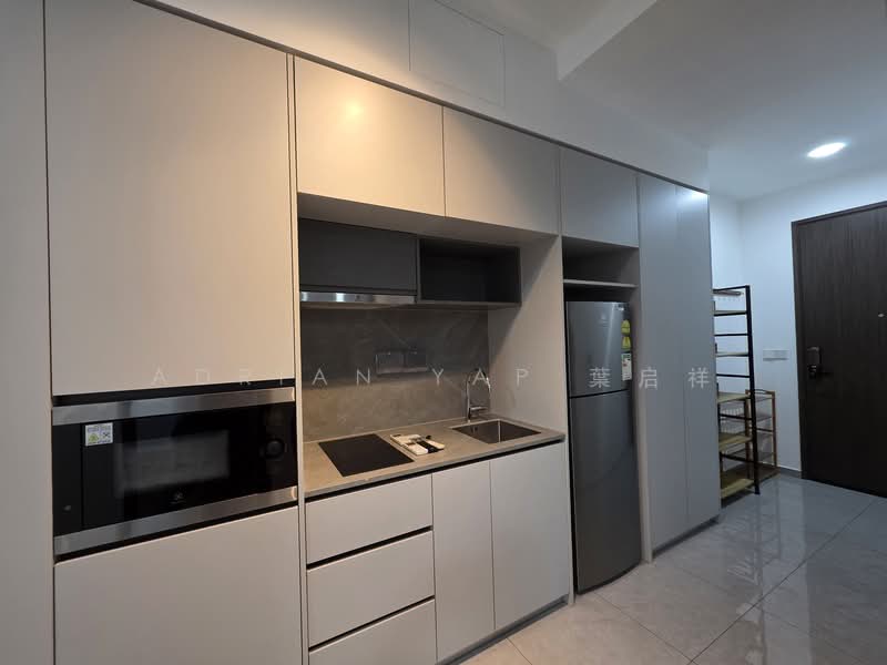 Parc Clematis, 8E Jalan Lempeng, 1 Bedroom, 452 sqft, Condominium For Sale, by Adrian Yap 葉启祥, 500126446 - Kitchen - PropertyGuru.com.sg