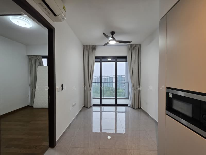 Parc Clematis, 8E Jalan Lempeng, 1 Bedroom, 452 sqft, Condominium For Sale, by Adrian Yap 葉启祥, 500126446 - Living Room - PropertyGuru.com.sg